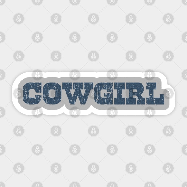 Cowgirl 1960 Sticker by JCD666